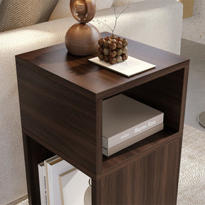 Mesa lateral giratória YOWOS com prateleira aberta - Liquidação - 3 restantes