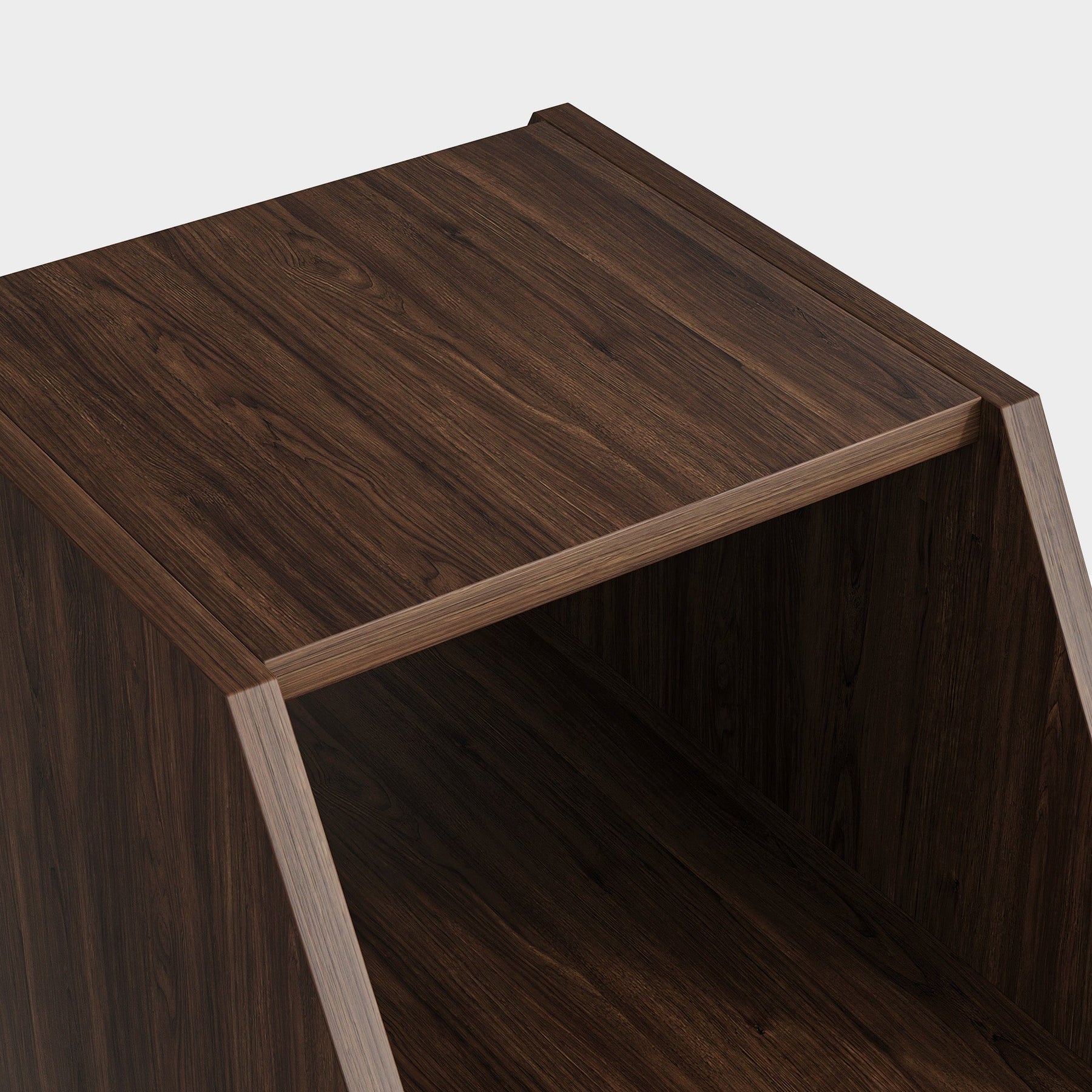 Mesa lateral multifuncional hexagonal YOWOS com armazenamento aberto - Liquidação - 9 restantes